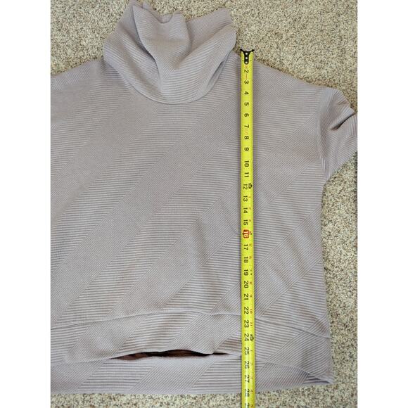 Balance Collection Women's Marci Pullover Sweatshirt Quilted Sz XL Purple Dove - Picture 6 of 11